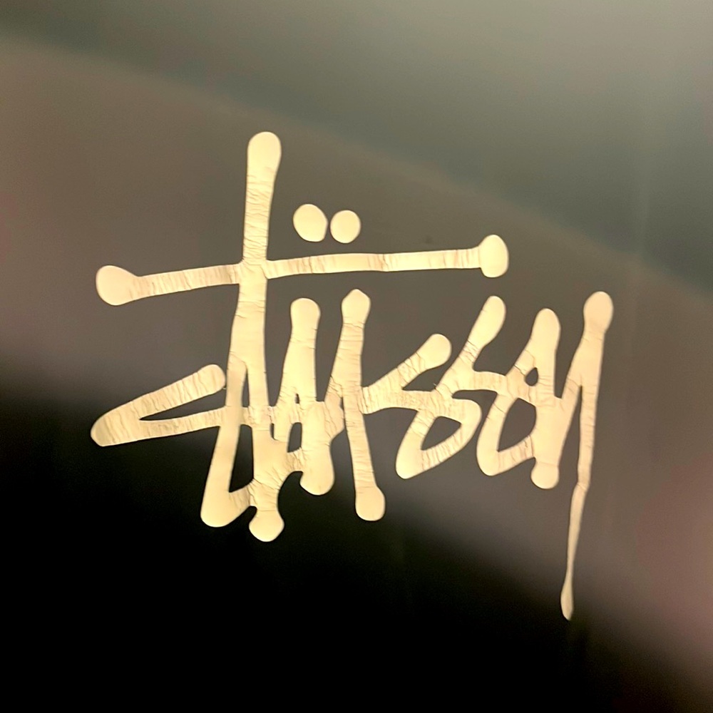 FADED BLACK STUSSY TEE